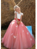 Adorable Lace Tulle Butterfly Flower Girl Dress Adorable Lace Tulle Butterfly Flower Girl Dress